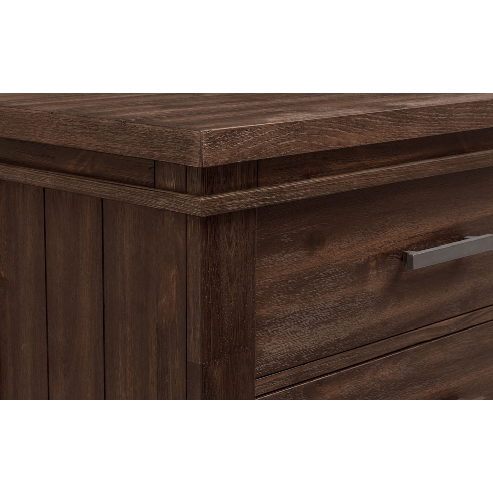 tribeca youth dark brown chest   