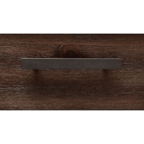tribeca youth dark brown nightstand   