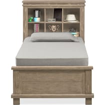 tribeca youth gray twin bed   