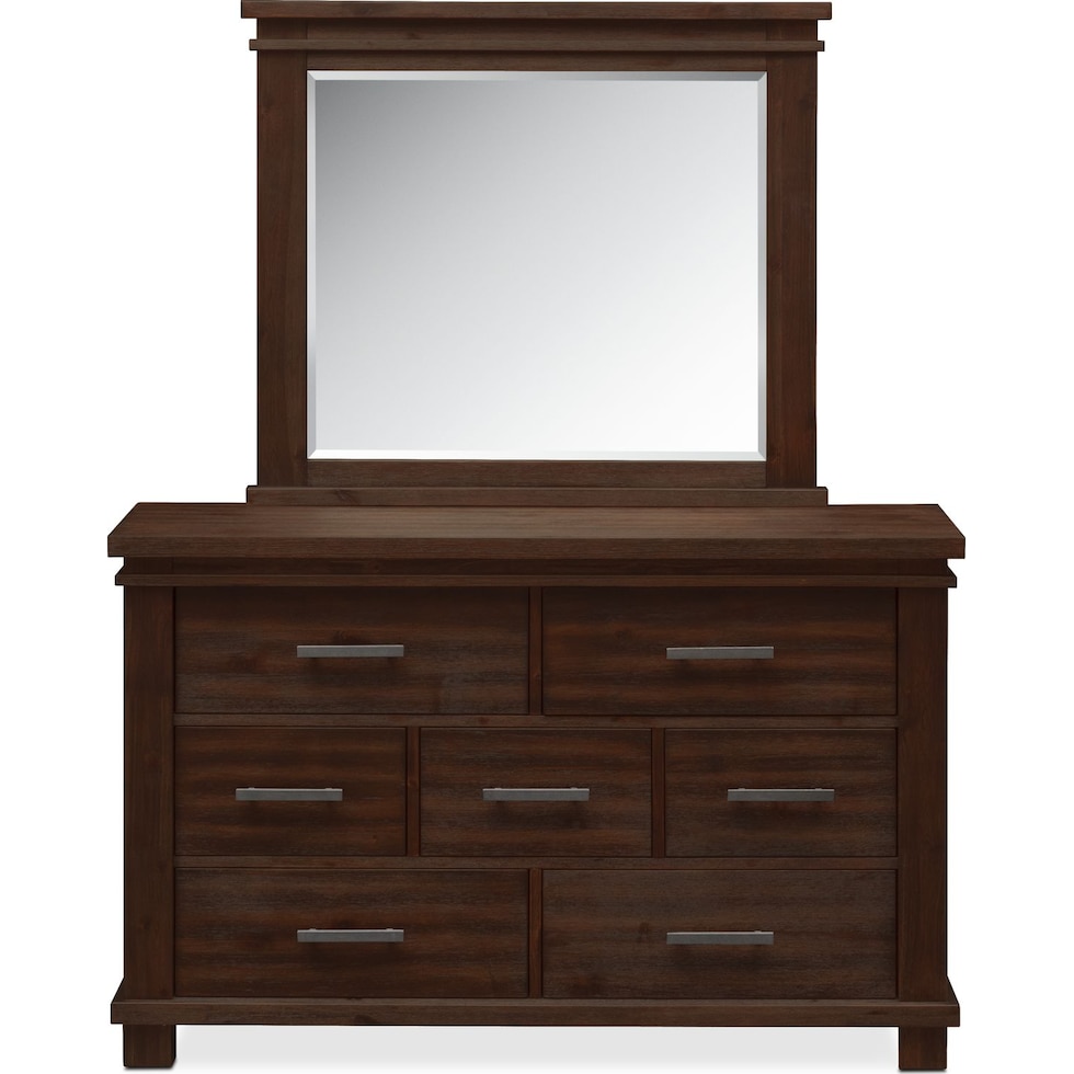 tribeca youth tobacco dresser & mirror   
