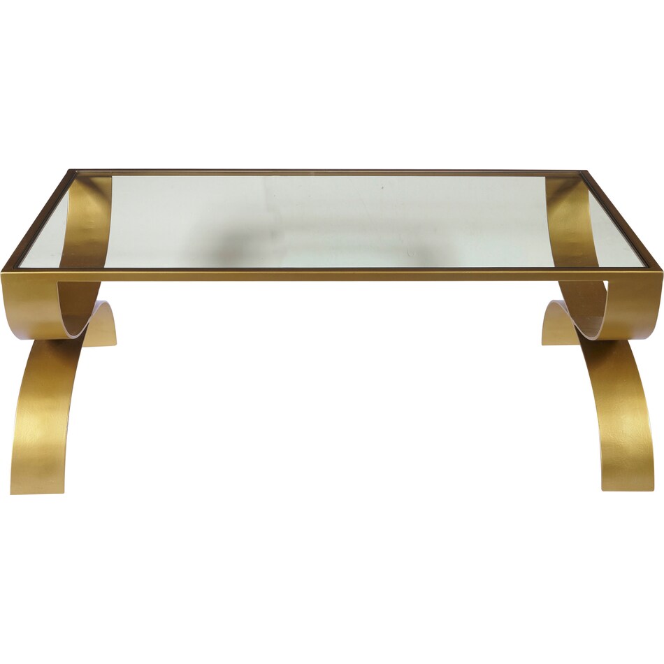 tricia gold coffee table   