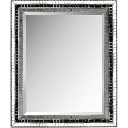 Triple Mosaic Square Mirror