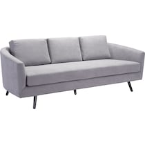 tripp gray sofa   