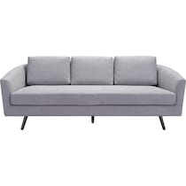 tripp gray sofa   