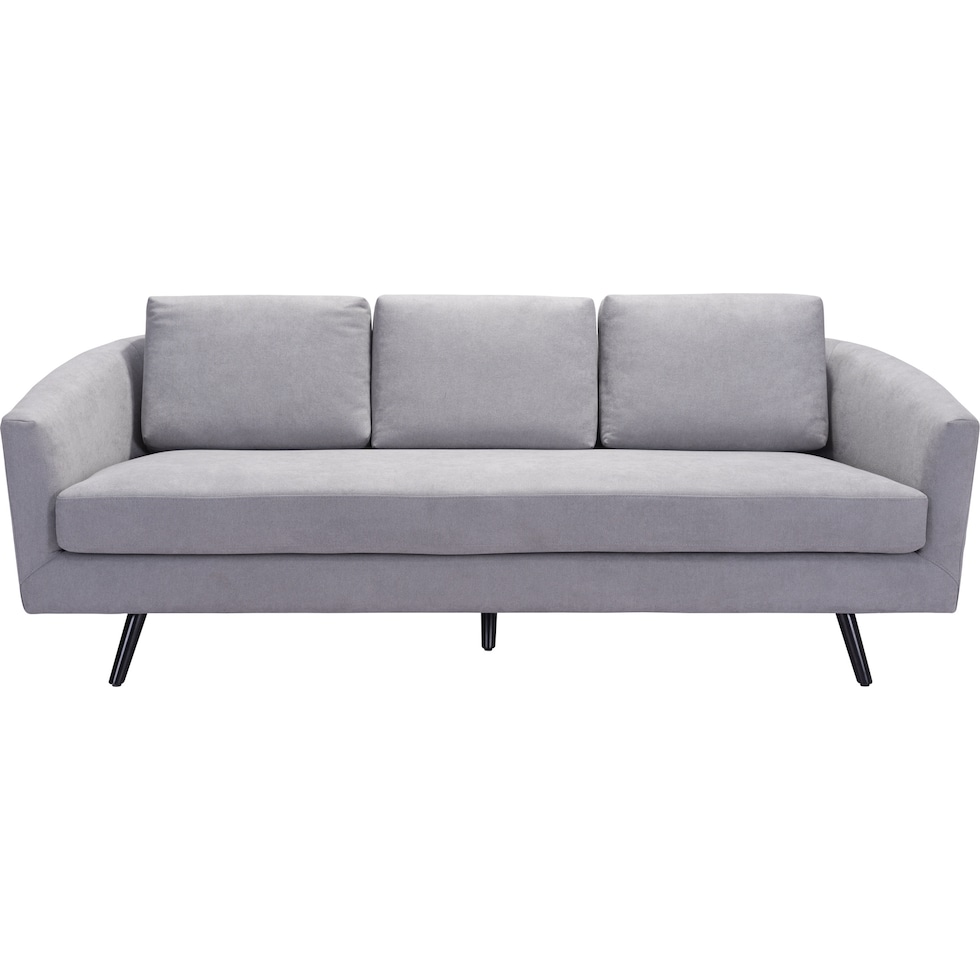 tripp gray sofa   