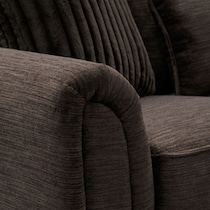 tristan dark brown sleeper sofa   