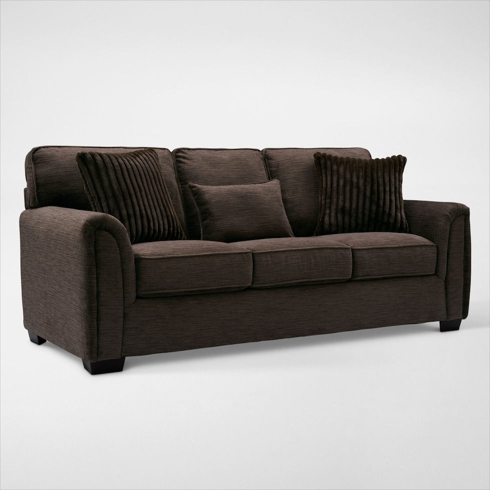 tristan dark brown sofa web   