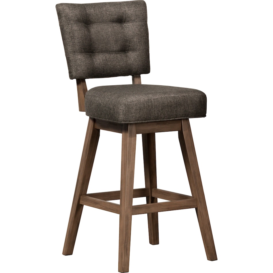 tropea dark brown counter height stool   