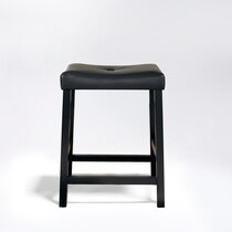 truman black counter height stool   