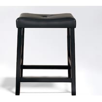 truman black counter height stool   