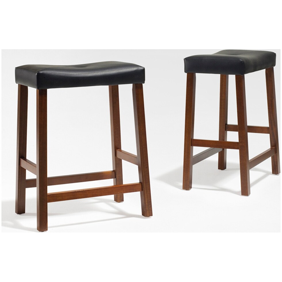truman red counter height stool   