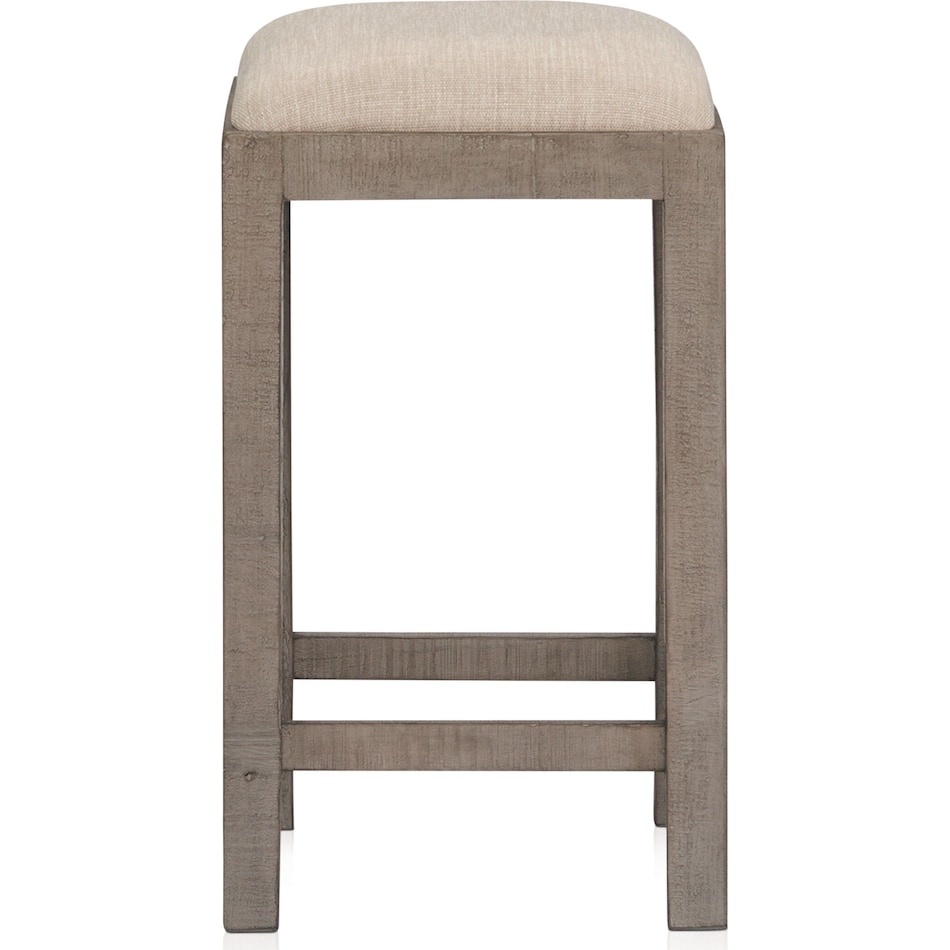 tucson gray counter height stool   