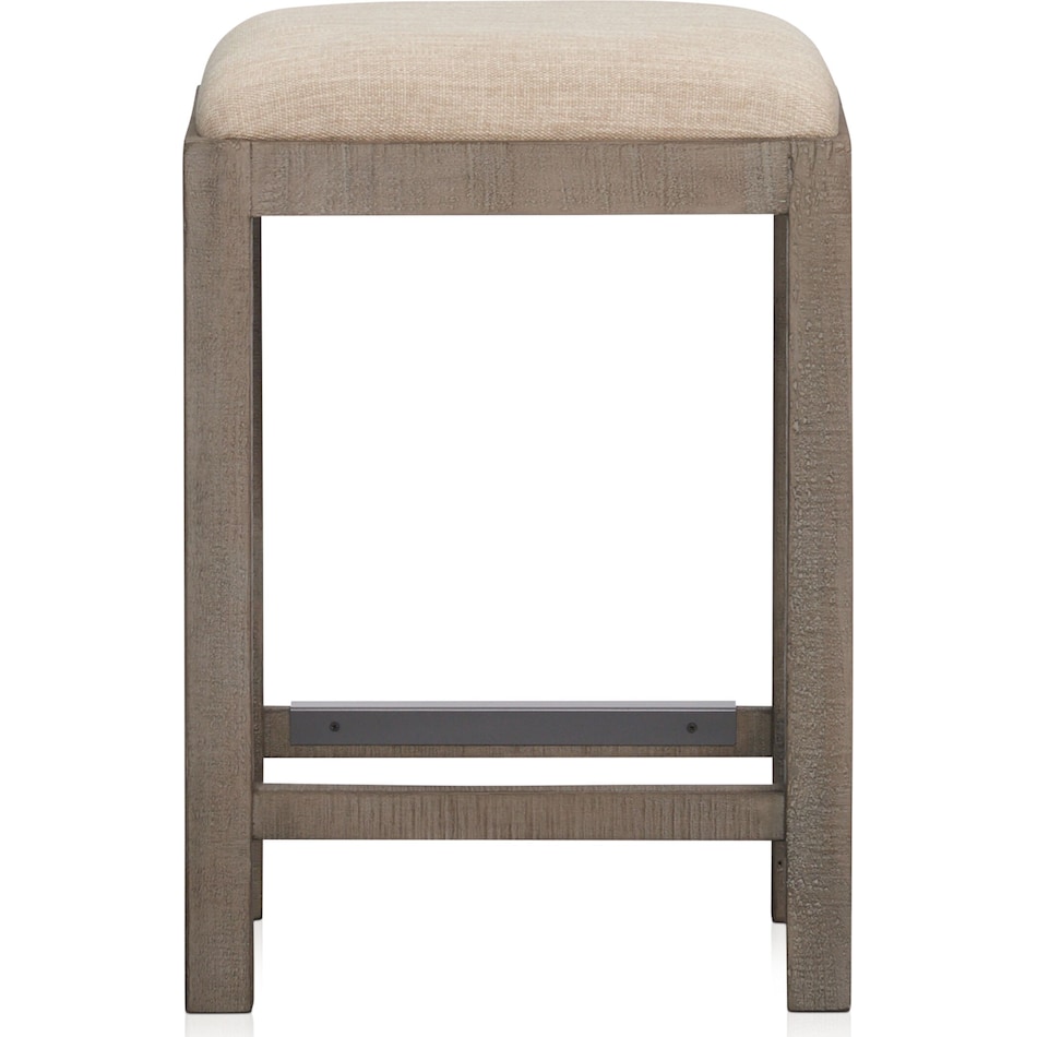 tucson gray counter height stool   