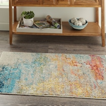 tulum multicolor area rug  x    