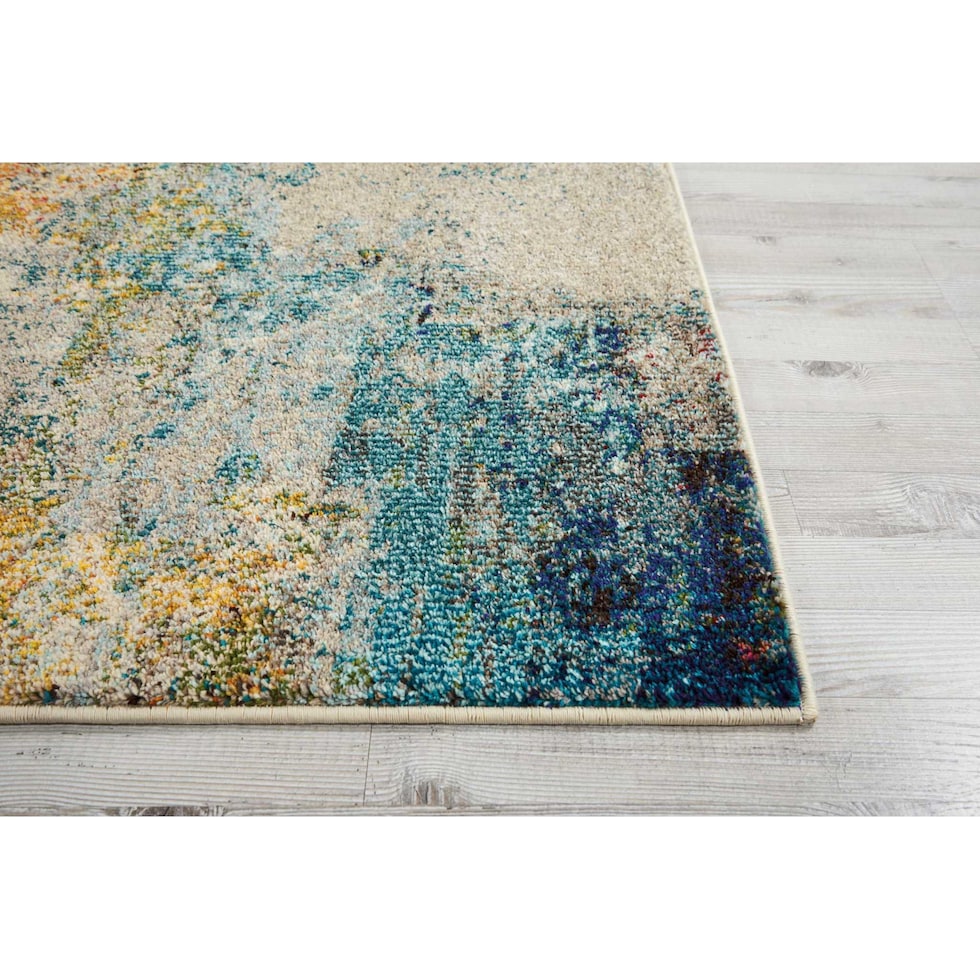 tulum multicolor area rug  x    