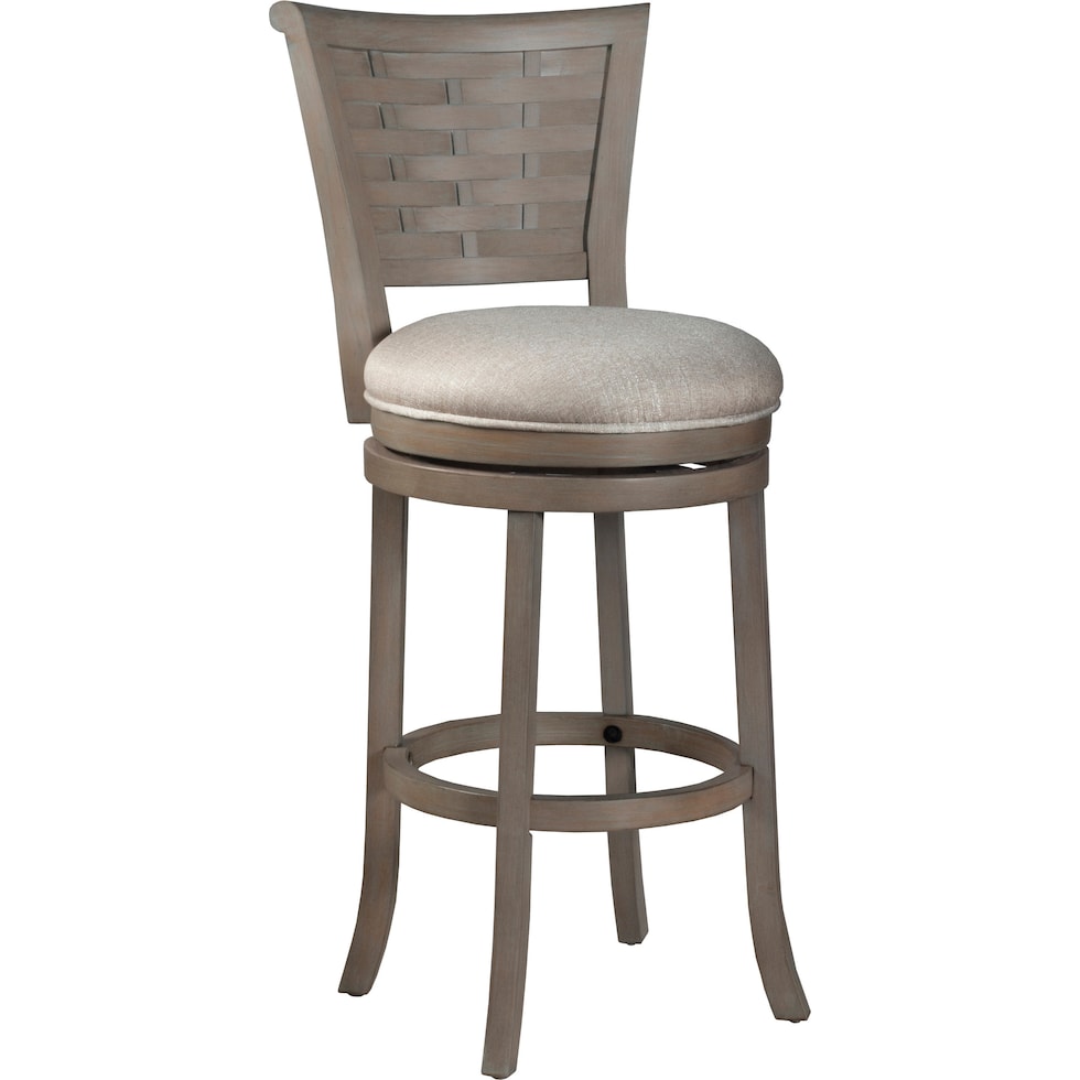 turin gray bar stool   