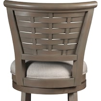 turin gray bar stool   