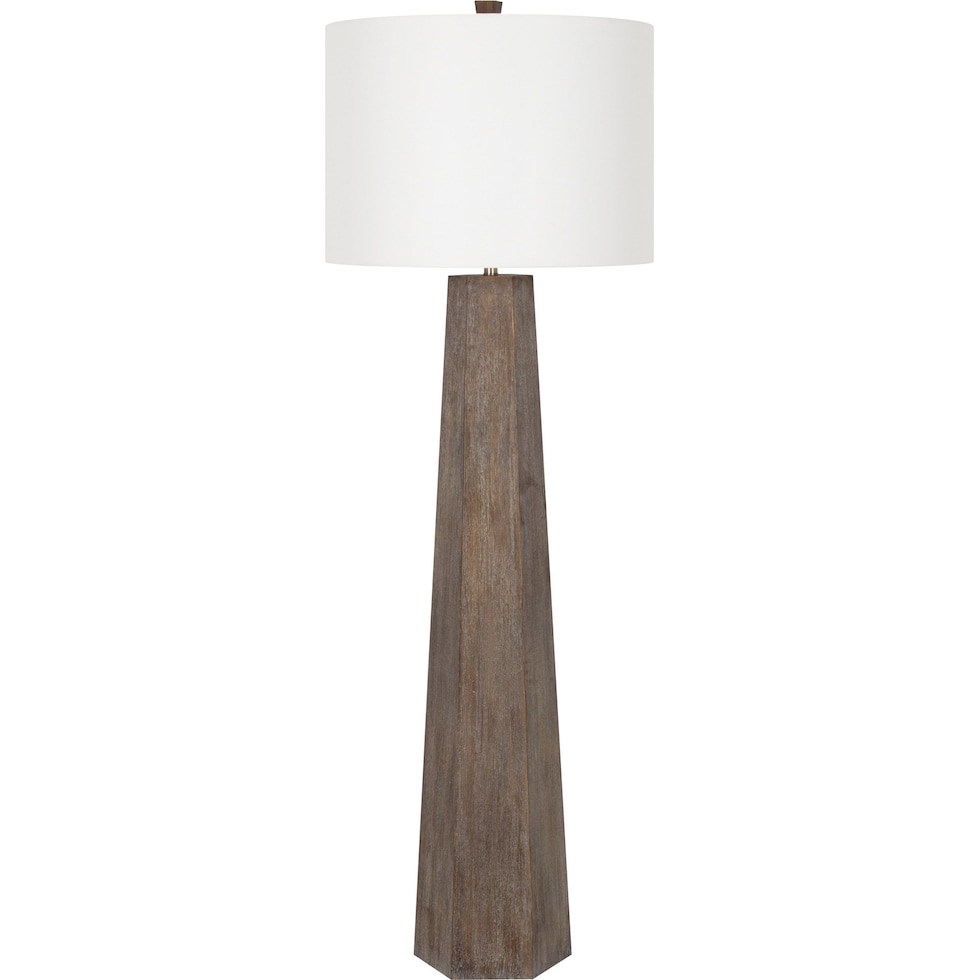 turner neutral floor lamp   