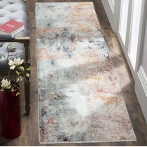 turnstone orange blue area rug  x    
