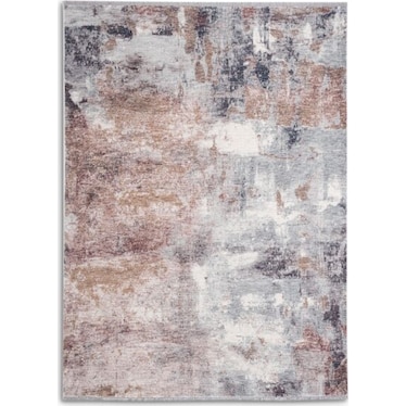 Turnstone Area Rug - Orange/Blue