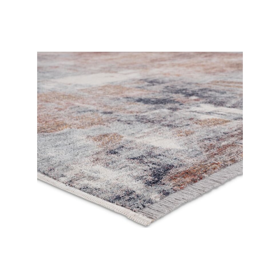 turnstone orange blue area rug  x    