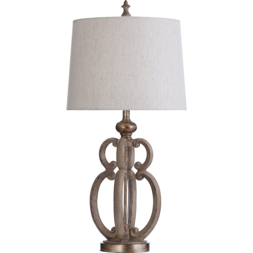 tuscana beige table lamp   