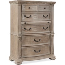 tuscany light brown chest   