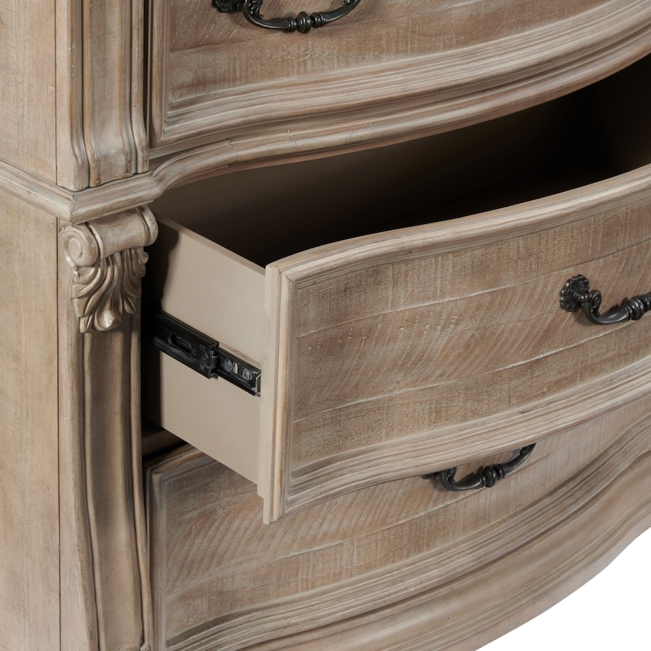 tuscany light brown chest   
