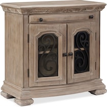 tuscany light brown nightstand   