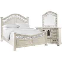 tuscany white  pc king bedroom   
