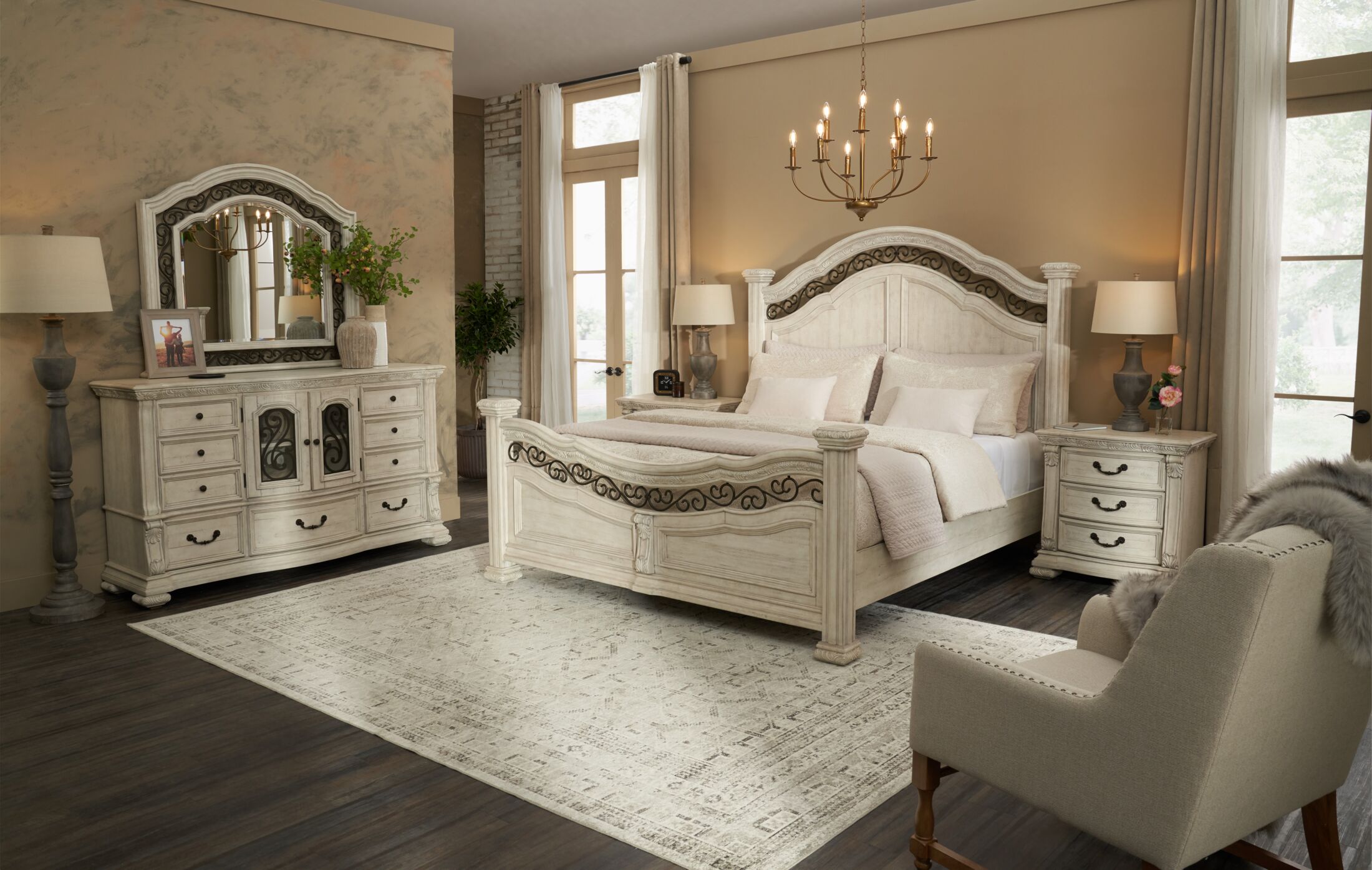 6 piece queen bedroom 2024 set for sale