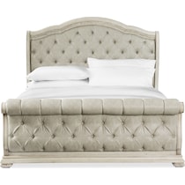 tuscany white queen bed   