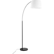 twain black floor lamp   