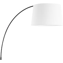 twain black floor lamp   