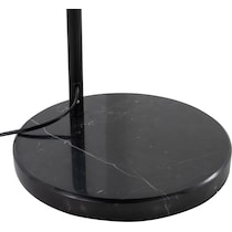twain black floor lamp   