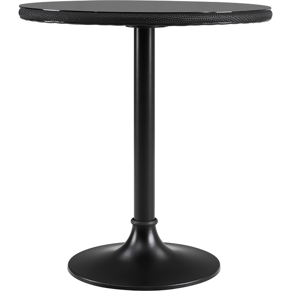 twilight black dining table   