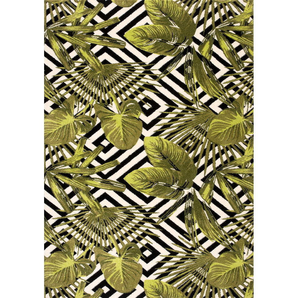 twist palm area rug  x    