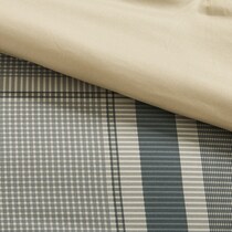 tyen blue twin bedding set   