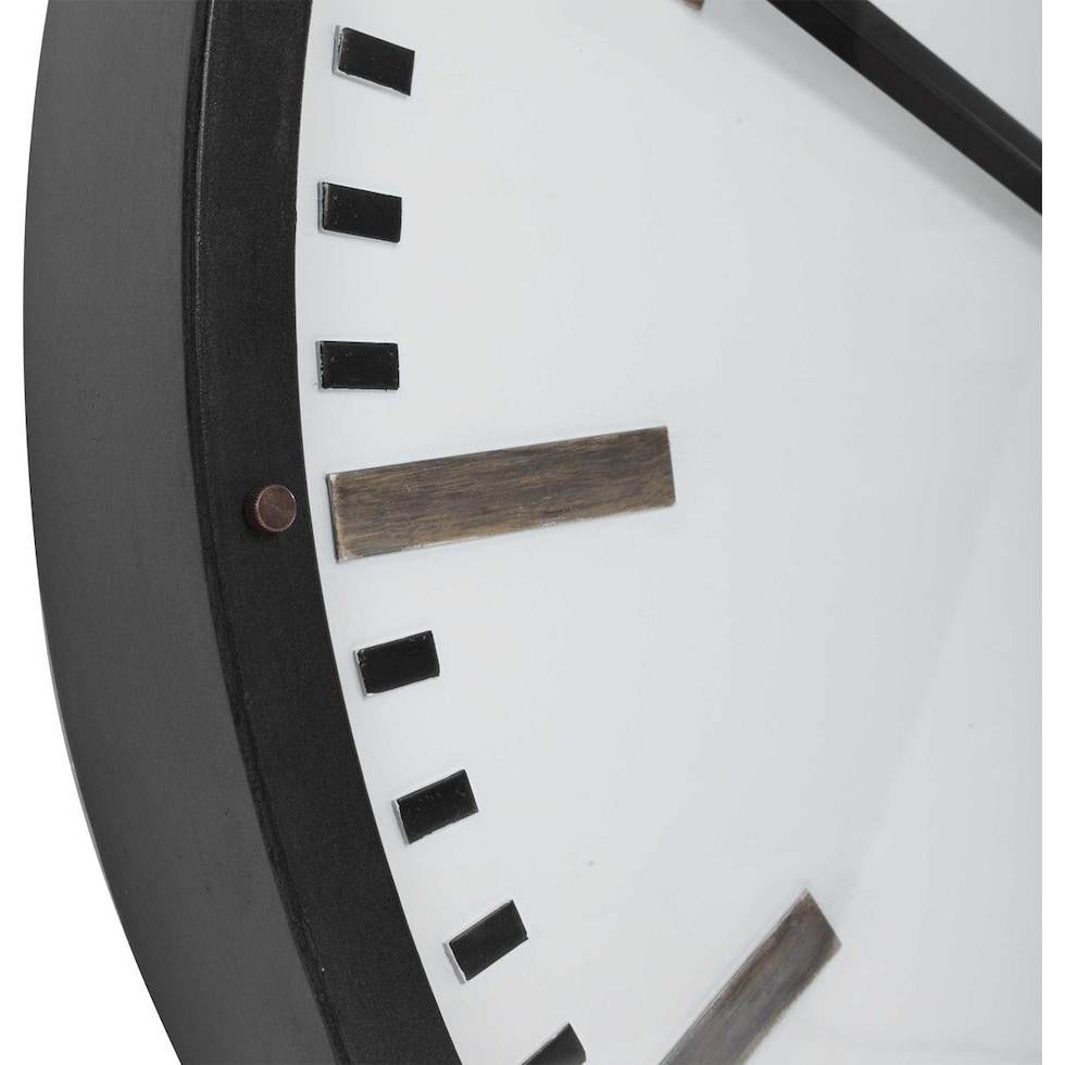 ulf white wall clock   