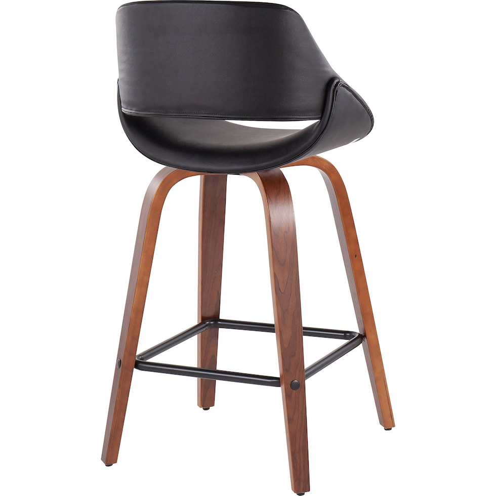 uma black counter height stool   