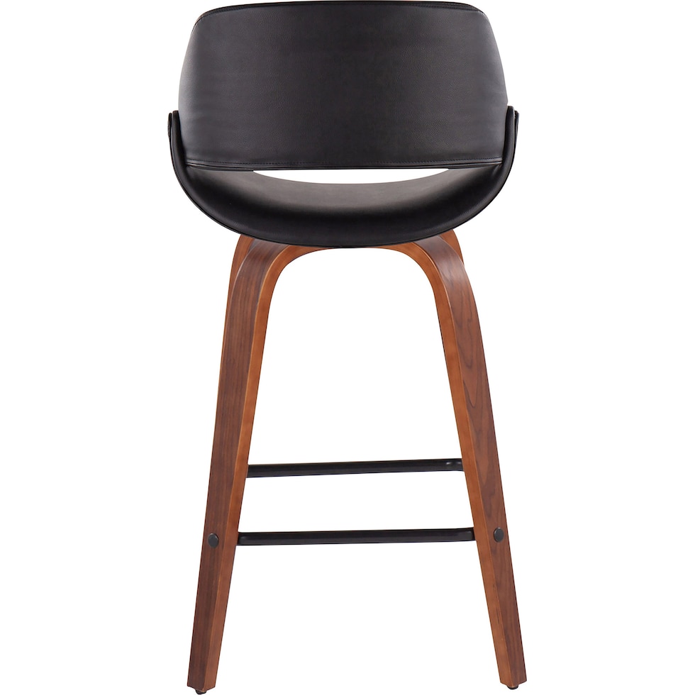 uma black counter height stool   