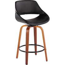 uma black counter height stool   