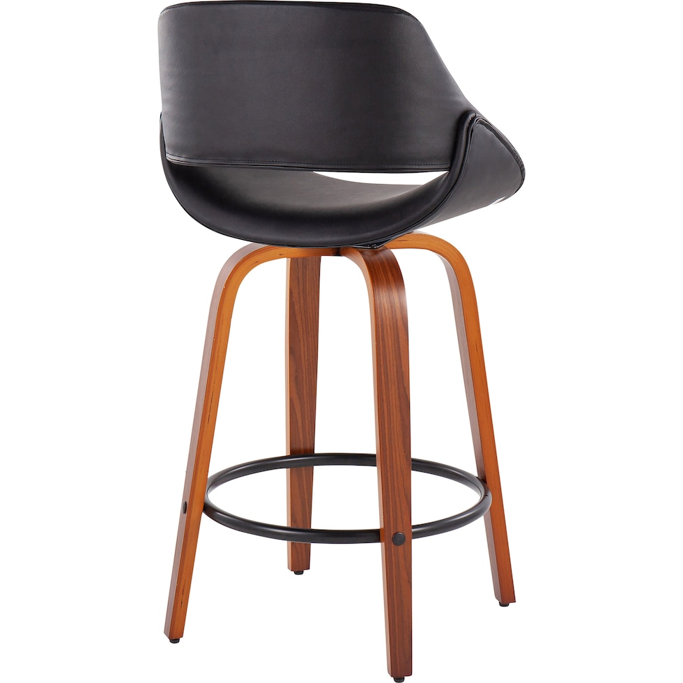 uma black counter height stool   