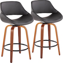 uma gray counter height stool   