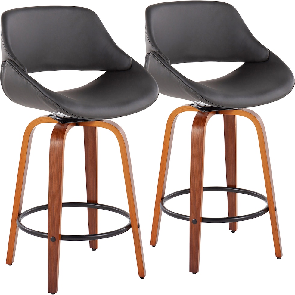 uma gray counter height stool   