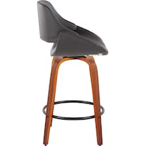 uma gray counter height stool   
