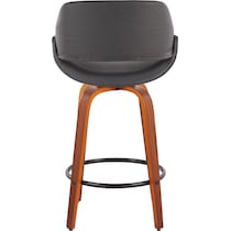 uma gray counter height stool   