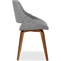 uma gray dining chair   