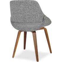 uma gray dining chair   