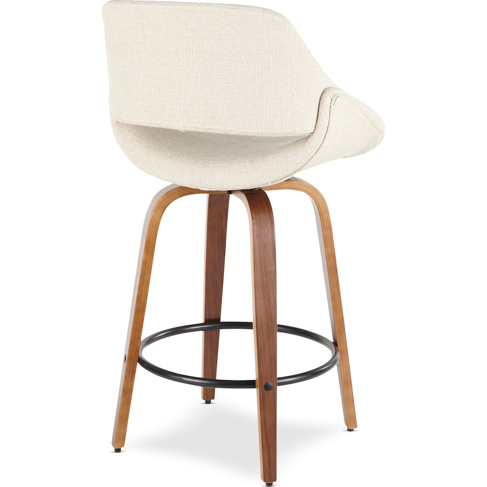 uma white counter height stool   